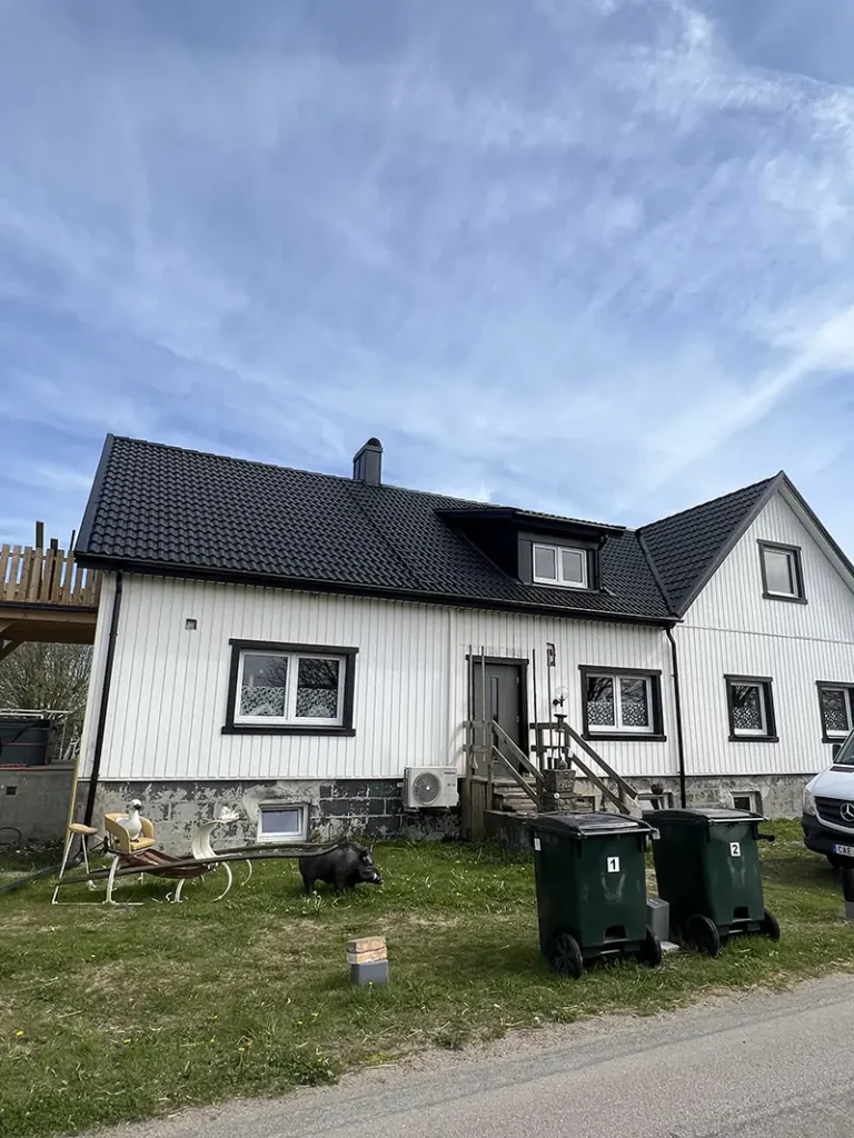 Takomläggning i Hörby