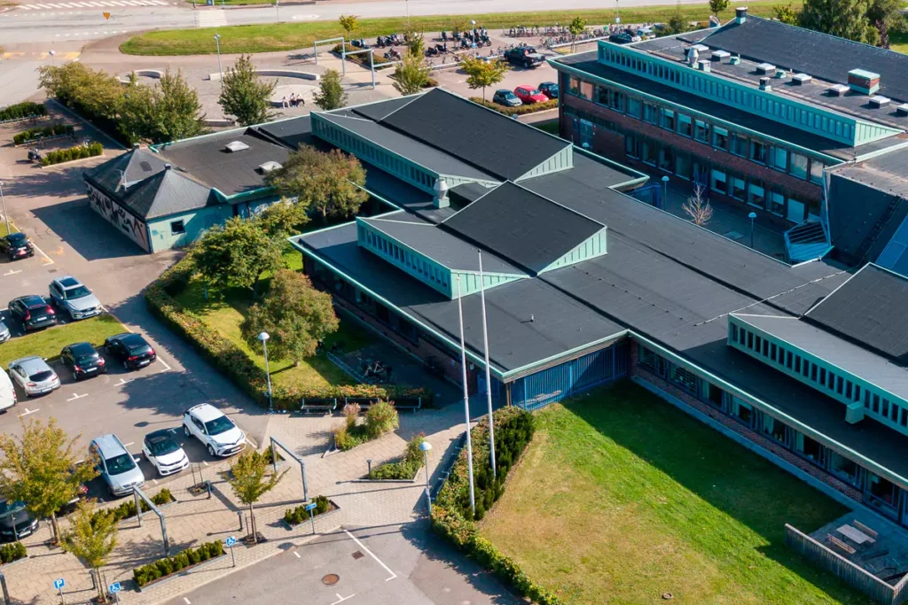 Höganäs, papptak 2400kvm